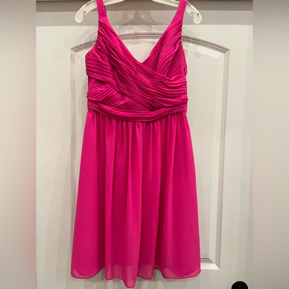 David’s Bridal Pink semi-formal / bridesmaid dress